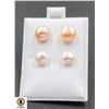 Image 1 : #35-NATURAL AKOYA PEARL STUD EARRINGS