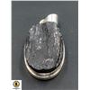 Image 1 : #296- NATURAL BLACK TOURMALINE (RAW) PENDANT