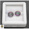Image 1 : #304-NATURAL MYSTIC QUARTZ GEMSTONE 2.55CT