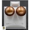 Image 1 : #47-NATURAL AKOYA PEARL STUD EARRINGS