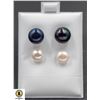 Image 1 : #31-NATURAL AKOYA PEARL STUD EARRINGS