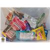 Image 1 : LARGE BAG OF MIXED CHOCOLATES, CANDY + MORE
