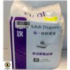 NEW PACK OF 40 ADULT DIAPERS