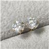 BZ1327-43 14K CZ EARRINGS