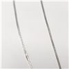 Image 1 : BZ1327-40 SILVER SNAKE CHAIN 16" NECKLACE