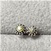 Image 1 : BZ1327-32 SILVER CRYSTAL EARRINGS