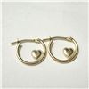 Image 1 : BZ1327-33 14K 0.4G MINI HOOP EARRINGS