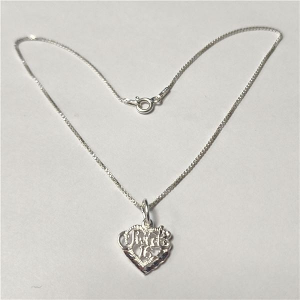 BZ1327-46 SILVER 10" WITH CHARM ANKLET