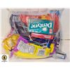 Image 1 : LARGE BAG OF MIXED CHOCOLATES, CANDY + MORE