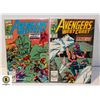 Image 1 : MARVEL WEST COAST AVENGERS #61, 62 COMIC LOT