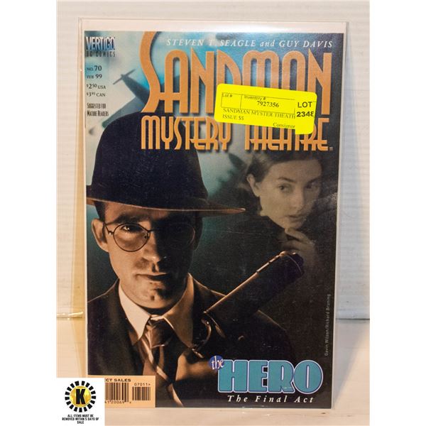 SANDMAN MYSTER THEATHER KEY ISSUE $$