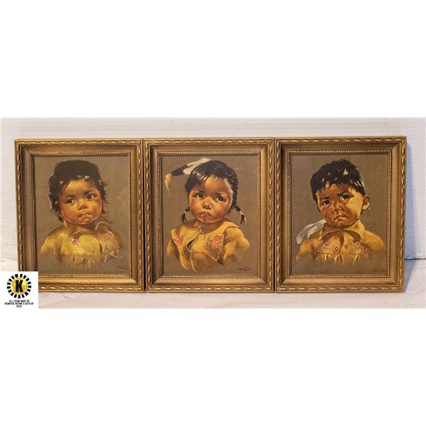 SET OF 3 DOROTHY OXBOROUGH PRINTS IN