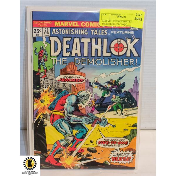 MARVEL ASTONISHING TALES F DEATHLOK #28 COMIC
