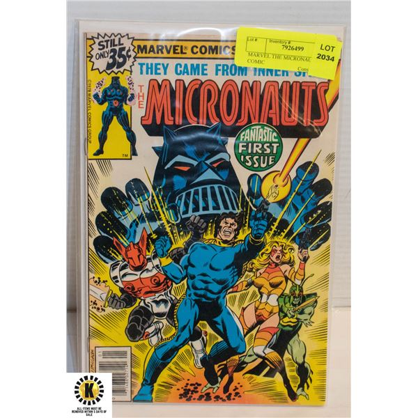 MARVEL THE MICRONAUTS #1 COMIC
