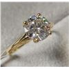 Image 2 : BZ1327-16 10K WHITE MOISSANITE RING