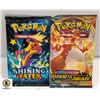 Image 1 : 2 GENUINE POKEMON BOOSTER PACKS, NEW SEALED