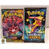 Image 1 : 2 GENUINE POKEMON BOOSTER PACKS, NEW SEALED