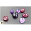 Image 1 : #117-NATURAL AMETHYST & RED RUBY GEMSTONE 73.7CT
