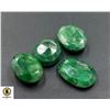 Image 1 : #89-GENUINE GREEN EMERALD GEMSTONE 57.30CT