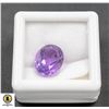 Image 1 : #143-NATURAL PURPLE AMETHYST GEMSTONE 4.35CT