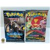 Image 1 : 2 GENUINE POKEMON BOOSTER PACKS, NEW SEALED
