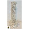 Image 1 : NEW 14" CLEAR TWISTY GLASS BEAKER BONG W/STEM &