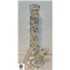 Image 1 : NEW 14" CLEAR TWISTY GLASS BEAKER BONG W/STEM &