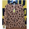 Image 1 : NEW STYLE & CO GIRLS M CHEETA PRINT LONG SLEEVE