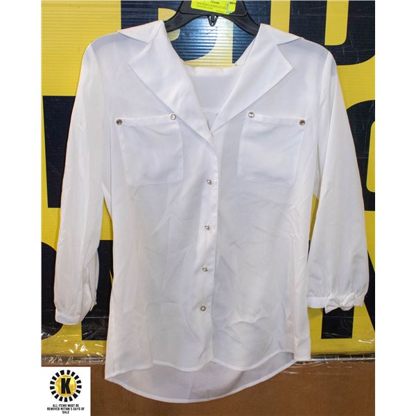 NEW KARL LAGERFELD LADIES XS FRONT BUTTON