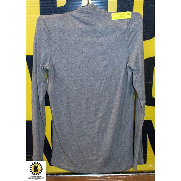 NEW CORE LIFE LADIES SMALL HEATHER TURTLE NECK