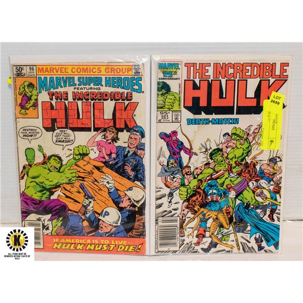 HULK #96 & 321