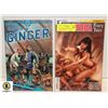 Image 1 : CAPTAIN GINGER #1 & VAMPIRELLA #1 KEY ISSUES.