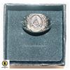 Image 1 : NEW MENS FREEMASON RING SIZE 11