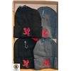 Image 1 : 5 NEW TOQUES ASSORTED COLOURS