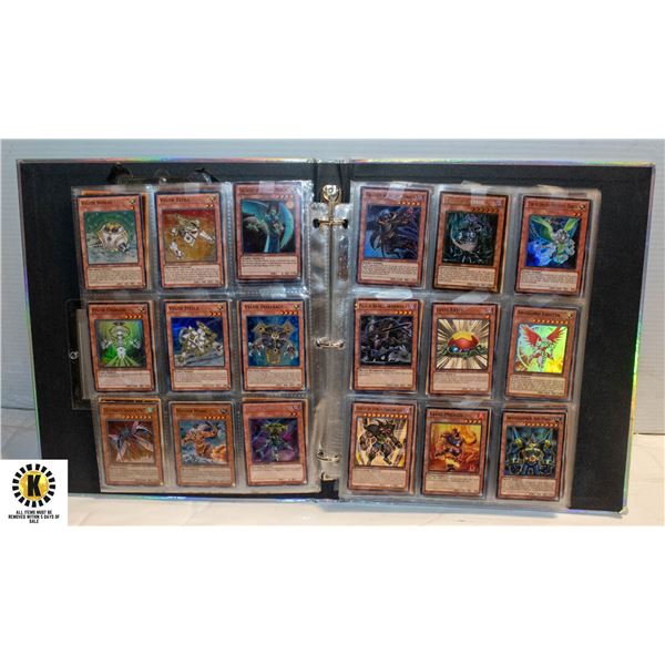 270 VARIOUS YU-GI-OH TCG COLLECTORS CARDS BINDER