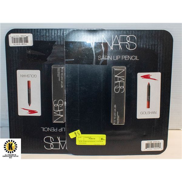 NEW NARS LIP PENCIL, COLOUR: GOLSHAN