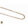 Image 1 : STERLING SILVER 20 INCH BEAD STYLE CHAIN