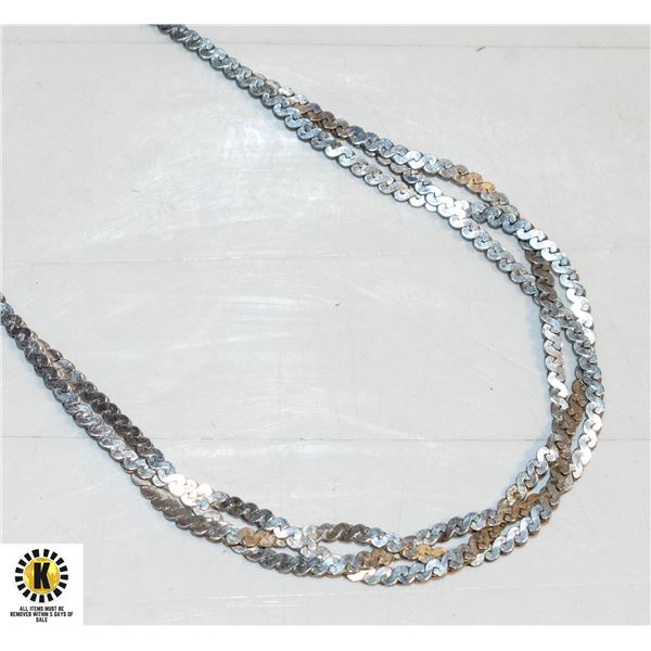 STERLING SILVER 18 INCH STYLE CHAIN