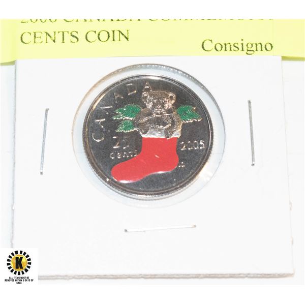 2006 CANADA COMMEMORATIVE 25 CENTS COIN