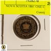 Image 1 : NOVA SCOTIA 1861 ONE CENT