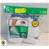 Image 1 : ANKLE WHITE SOCKS SIZE 6-12 PACK OF 6
