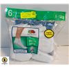 Image 1 : ANKLE WHITE SOCKS SIZE 6-12 PACK OF 6