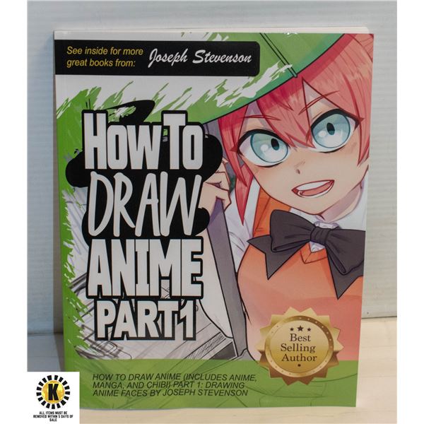 HOW TO DRAW ANIME PART 1 BOOK