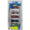 Image 1 : NEW HOT WHEELS 5 CAR GIFT PACK - POLICE THEMED