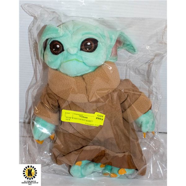STAR WARS GROGU BABY YODA 12? NEW