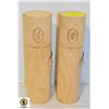 Image 1 : LOT OF 2 BRIDAL HOUSE VENEER BOTTLE HOLDERS