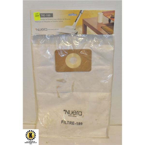 NUERA LTRE-189 VACUUM BAGS