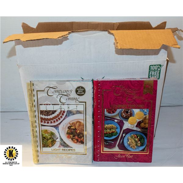 21 COMPANYS COMING COOKBOOK SET-ESTATE