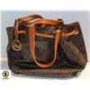Image 1 : AUTHENTIC MICHAEL KORS LEATHER MONOGRAM