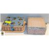 Image 1 : 2 SEWING BOXES WITH SEWING ACCESSORIES